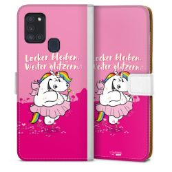 Sideflip mit Lasche weiß