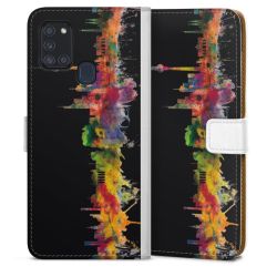 Sideflip mit Lasche weiß