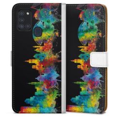 Sideflip mit Lasche weiß