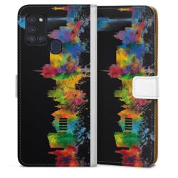 Sideflip mit Lasche weiß