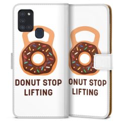 Sideflip Fodral med flap vit