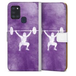 Sideflip Fodral med flap vit