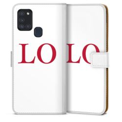 Sideflip mit Lasche weiß