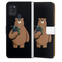 Sideflip mit Lasche weiß