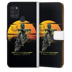 Sideflip mit Lasche weiß