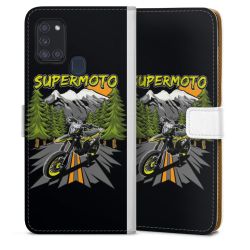 Sideflip mit Lasche weiß