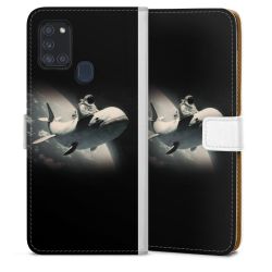 Sideflip mit Lasche weiß