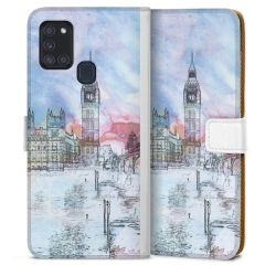 Sideflip mit Lasche weiß