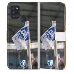 Sideflip mit Lasche weiß