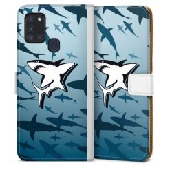 Sideflip mit Lasche weiß