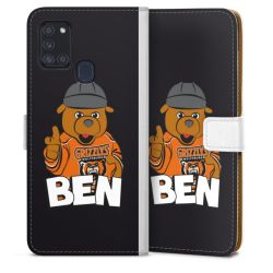 Sideflip mit Lasche weiß