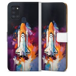 Sideflip mit Lasche weiß