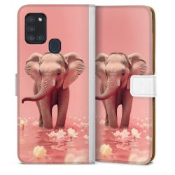 Sideflip mit Lasche weiß