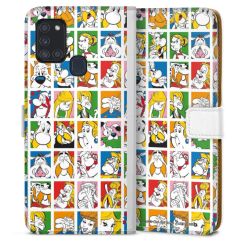 Sideflip mit Lasche weiß