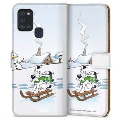 Sideflip mit Lasche weiß