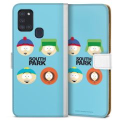 Sideflip mit Lasche weiß