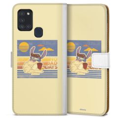 Sideflip mit Lasche weiß