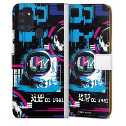 Sideflip mit Lasche weiß