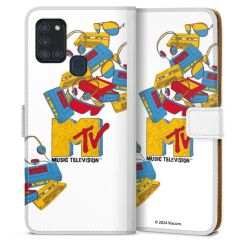 Sideflip mit Lasche weiß