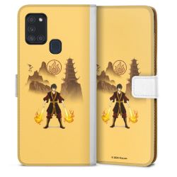 Sideflip mit Lasche weiß