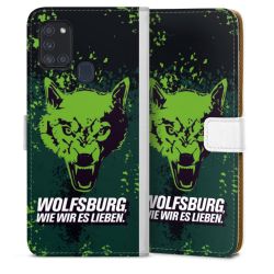 Sideflip mit Lasche weiß