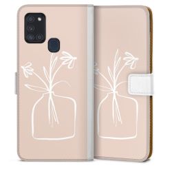 Sideflip mit Lasche weiß