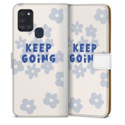 Sideflip mit Lasche weiß