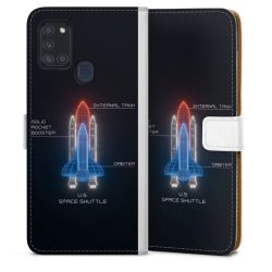 Sideflip mit Lasche weiß