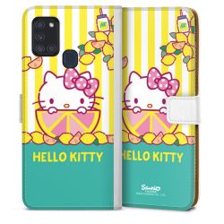 Sideflip mit Lasche weiß