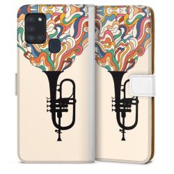 Sideflip mit Lasche weiß