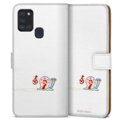 Sideflip mit Lasche weiß