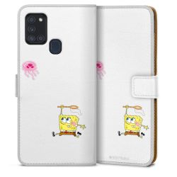 Sideflip mit Lasche weiß