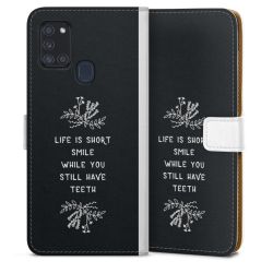 Sideflip mit Lasche weiß