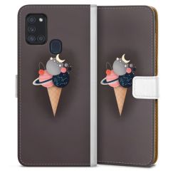 Sideflip mit Lasche weiß