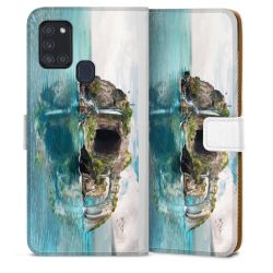 Sideflip mit Lasche weiß