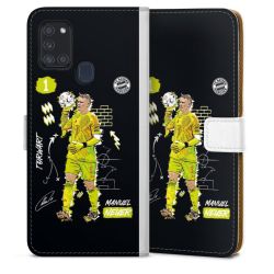 Sideflip mit Lasche weiß