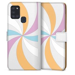 Sideflip Fodral med flap vit