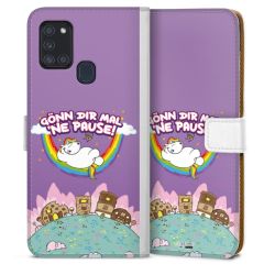 Sideflip mit Lasche weiß