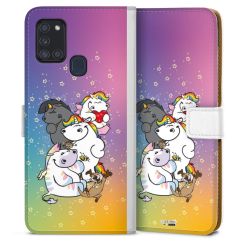 Sideflip mit Lasche weiß