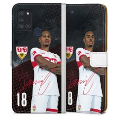 Sideflip mit Lasche weiß