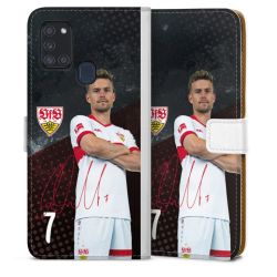 Sideflip mit Lasche weiß