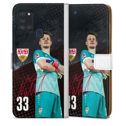 Sideflip mit Lasche weiß