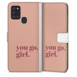 Sideflip Fodral med flap vit