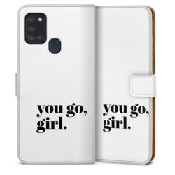 Sideflip Fodral med flap vit