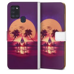 Sideflip mit Lasche weiß