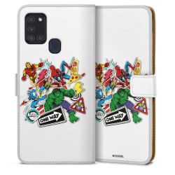 Sideflip mit Lasche weiß