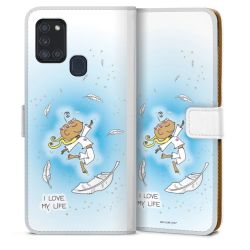 Sideflip mit Lasche weiß