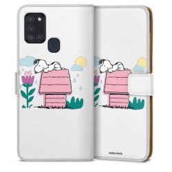 Sideflip mit Lasche weiß