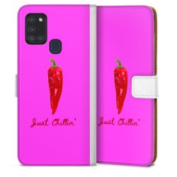 Sideflip mit Lasche weiß