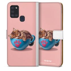 Sideflip mit Lasche weiß